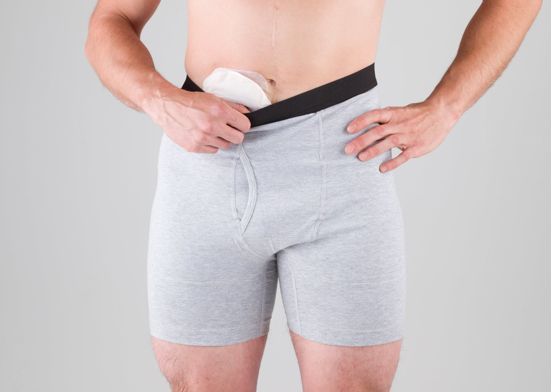 Mens Briefs with Pocket for Stoma / Ostomy Bag – Available in 4 sizes